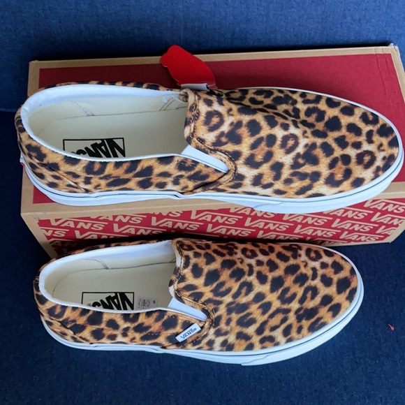Vans Classic Slip-On Leopard Black/True White WMNS - Picture 4 of 16